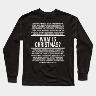 Christmas Defined Long Sleeve T-Shirt